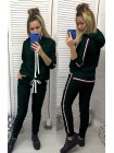 Женский спортивный костюм с лампасами три цвета
